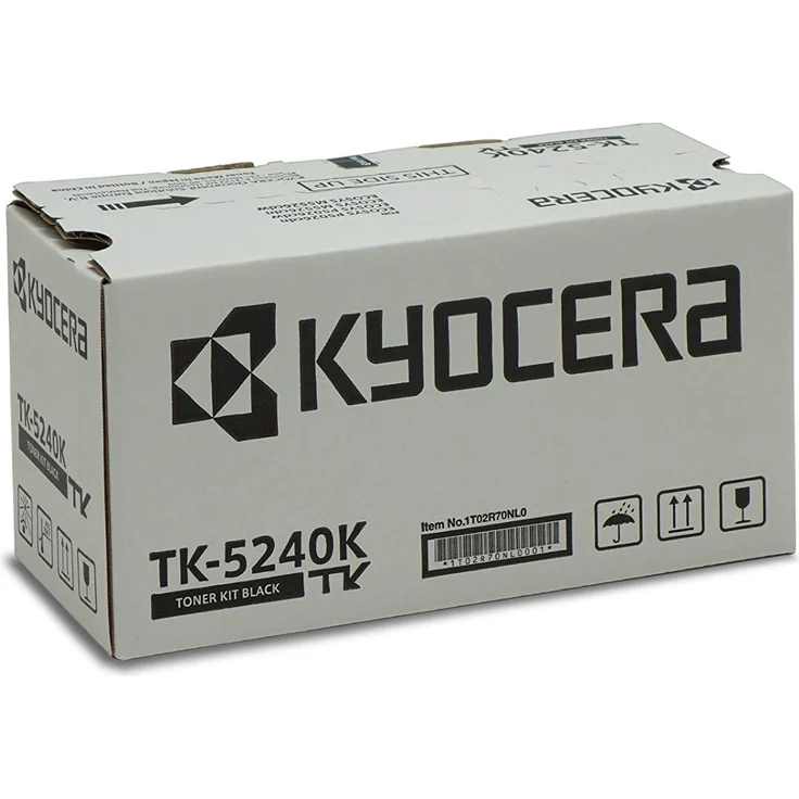 Kyocera TK-5240K Original Toner-Kartusche Schwarz, 1T02R70NL0. Für ECOSYS M5526cdn, ECOSYS M5526cdw, ECOSYS P5026cdn, ECOSYS P5026cdw – Bild 1