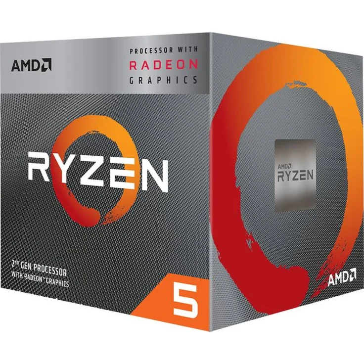 AMD Ryzen 5 3400G, 4 Kerne (8 Threads), 3,7 - 4,2 GHz, Boxed (YD3400C5FHBOX) – Bild 1