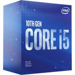 Intel Core i5-10400F, 6 Kerne (12 Threads), 2,9 - 4,3 GHz, Boxed (BX8070110400F)