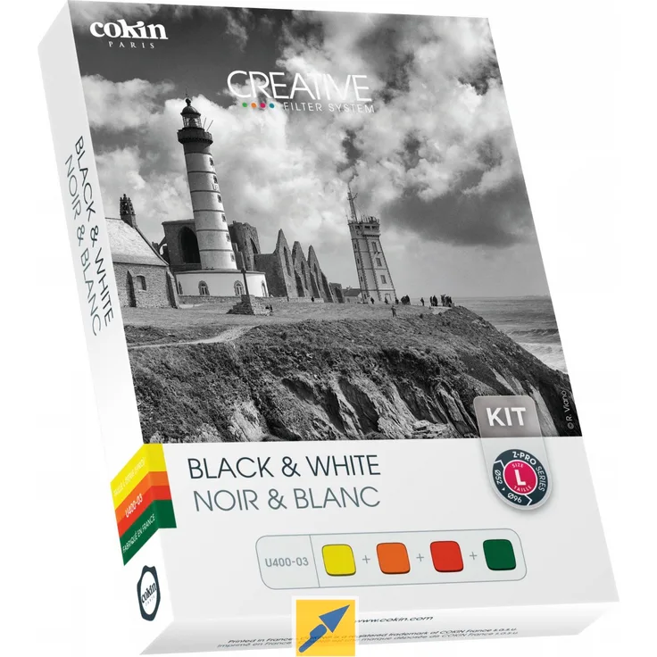 Cokin WWZZU400-03 Black & White Kit Creative Filter System Z-Serie grau