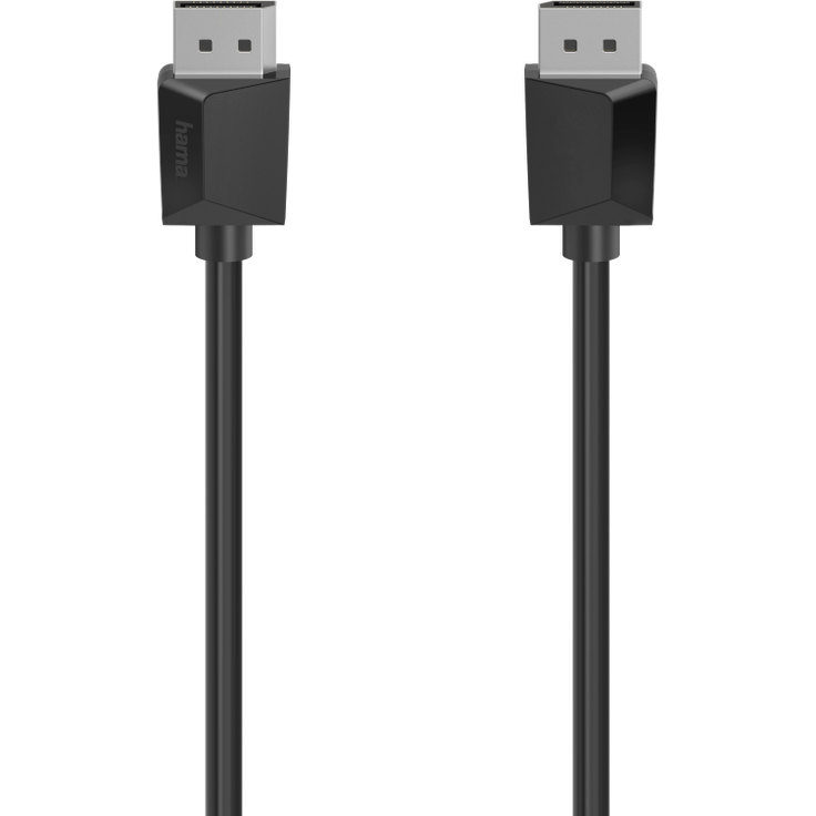 Hama 00200697, 3 m, DisplayPort, DisplayPort, Männlich, Männlich, Schwarz