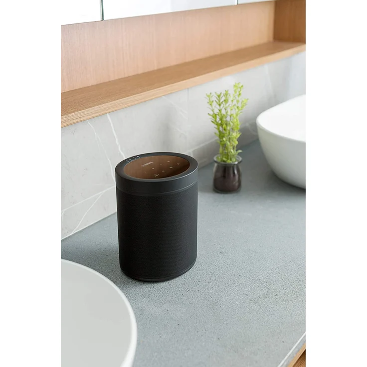 Yamaha MusicCast 20 Multiroom-Lautsprecher mit Alexa, Webradio, geeignet für Indoor, schwarz – Bild 6