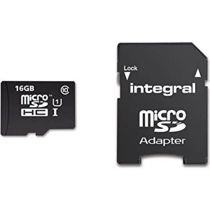 Integral 16GB microSDHC UltimaPro (INMSDH16G10-90U1)