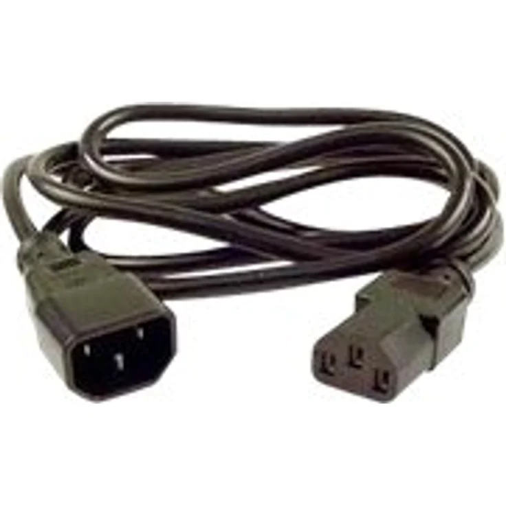 LogiLink CP091 Netzkabelverlängerung, IEC M-F, 1.80m