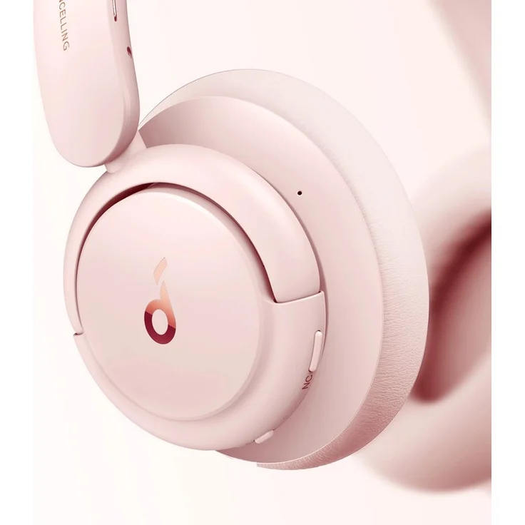 Anker Soundcore Life Q30, Sakura rosa Over-Ear-Kopfhörer mit Bluetooth, Mikrofon, Noise Cancelling, rosa – Bild 2