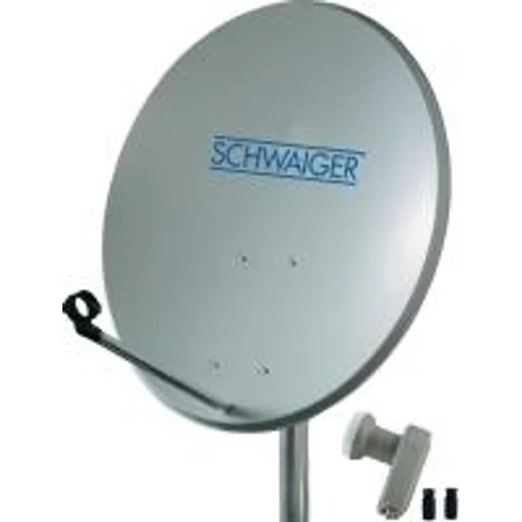 Schwaiger SAT-Anlage ohne Receiver Teilnehmer-Anzahl: 2 (SPI5500SET2)