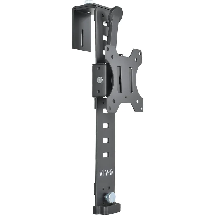 Vivo schwarz Büro Duschkabine VESA Monitor Halterung Ständer Aufhänger Befestigung Verstellbare Klemme für 43,2 cm zu 81,3 cm Bildschirm (mount-cub1)