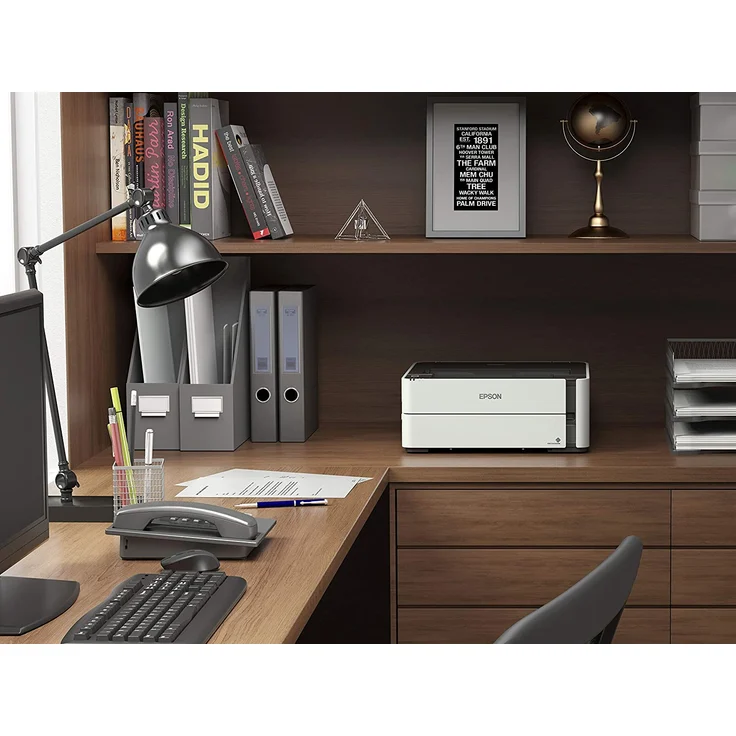 Epson EcoTank ET-M1170 nachfüllbarer Schwarzweißdrucker (USB 2.0, Duplex, DIN A4, Wi-Fi, Singlefunction, großer Tintenbehälter, hohe Reichweite, niedrige Seitenkosten) – Bild 5