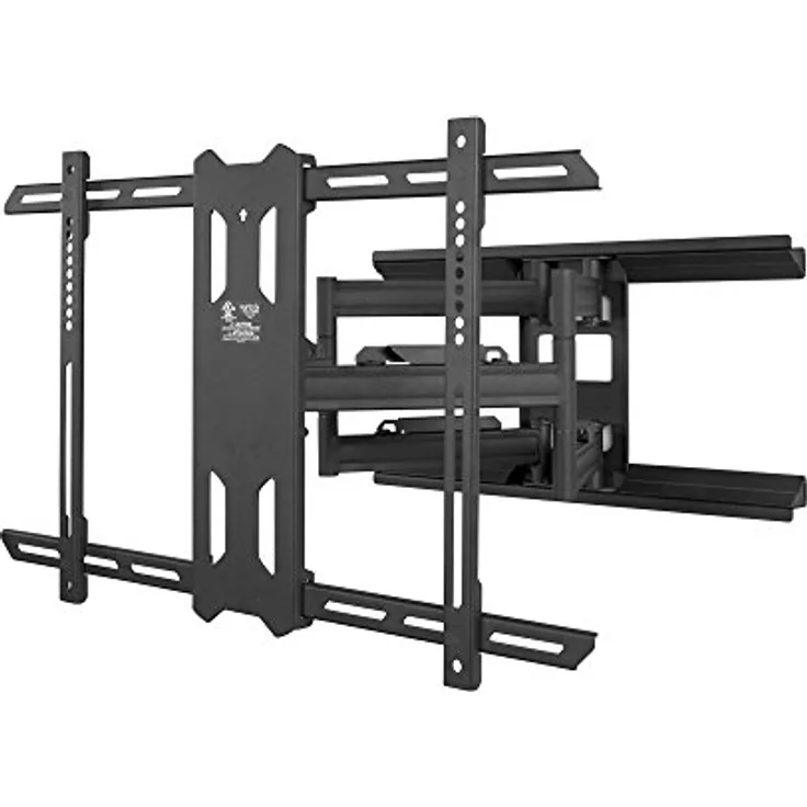 Kanto PDX650 TV Halterung / Wandhalterung für 37 - 75 Zoll Flachbildschirm TV, Schwenkbar, Ausziehbar, Neigbar (schwarz)