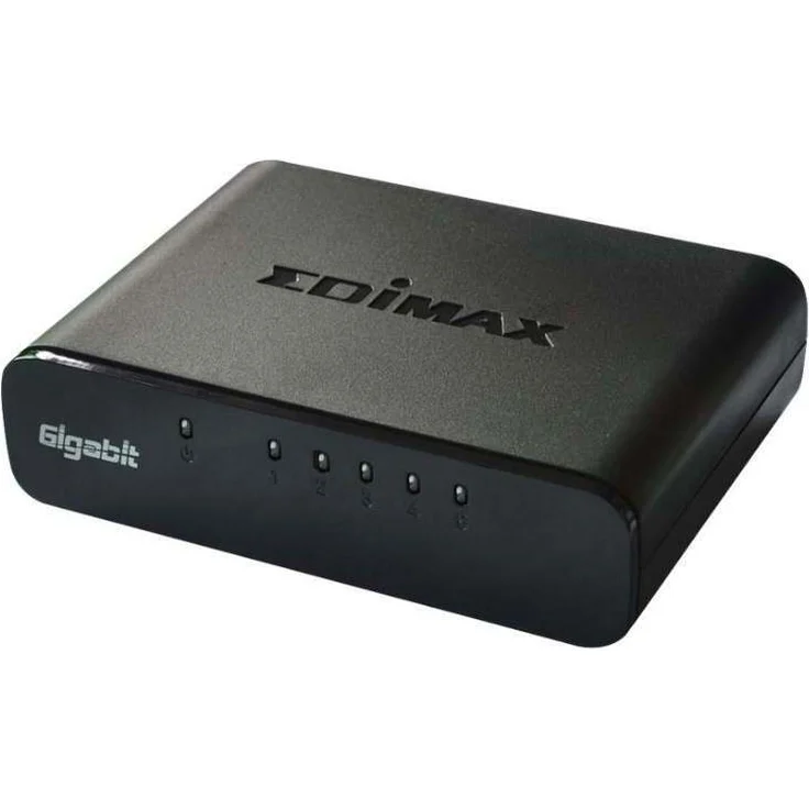 EDIMAX ES-5500G V3 Gigabit Ethernet 5 Ports Desktop Switch – Bild 1