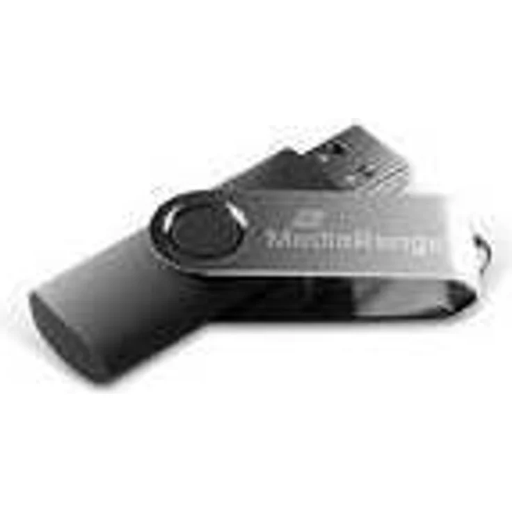 Bestmedia Platinum Twister 64 GB silber/orange (MR912) – Bild 1