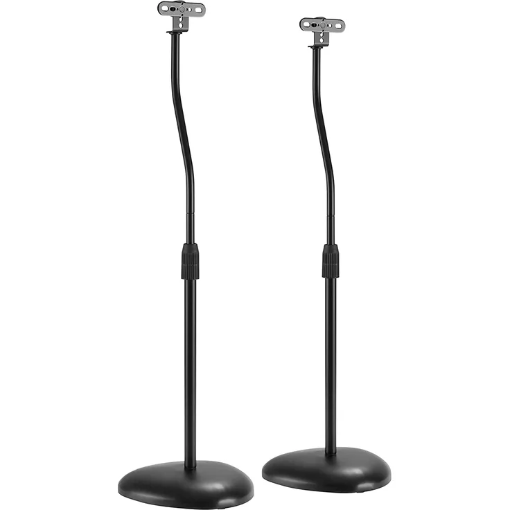 Halterungsprofi 2x lautsprecherstä nder 68-110 cm boxenständer