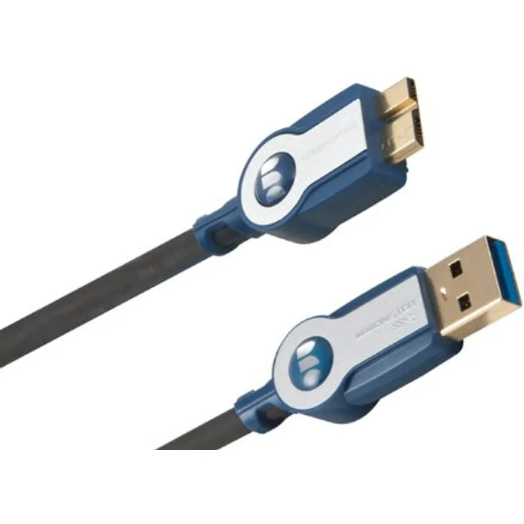 Monster 122365 HP 900 Micro USB 3.0 Kabel (2,1 Meter) Ultra-Highspeed