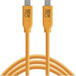 Tether Tools USB-C a USB-C 4,60m orange
