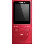 Sony NW-E394 Walkman 8GB (Speicherung von Fotos, UKW-Radio-Funktion) rot