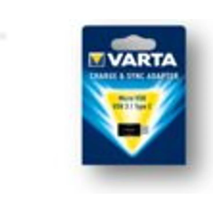 Varta Lade und Daten Micro USB zu USB Typ C Adapter (geeignet für alle USB Typ C kompatiblen Geräte wie Apple Macbook 12, Samsung Galaxy, Google ChromeBook, Google Nexus 5X- 6P, Huawei P9)