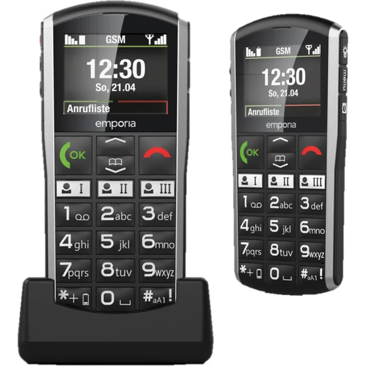 Emporia Simplicity V27 Seniorenhandy Schwarz – Bild 2