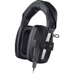 beyerdynamic DT 100 Studio-Kopfhörer (400 Ohm, geschlossen, mit Kabel K 100.07, Stereo-Klinke 3,5 mm-Adapter 6,35 mm) schwarz