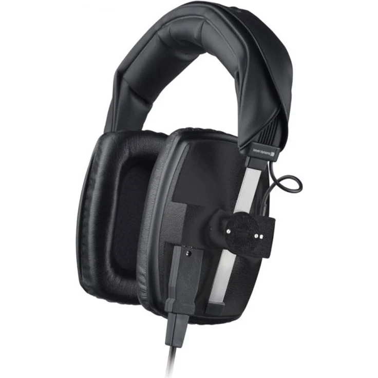 beyerdynamic DT 100 Studio-Kopfhörer (400 Ohm, geschlossen, mit Kabel K 100.07, Stereo-Klinke 3,5 mm-Adapter 6,35 mm) schwarz – Bild 1