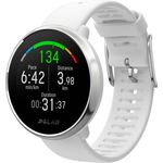 Polar Ignite Fitnessuhr GPS, Unisex, M/L, Silber/Weiß (90071067)