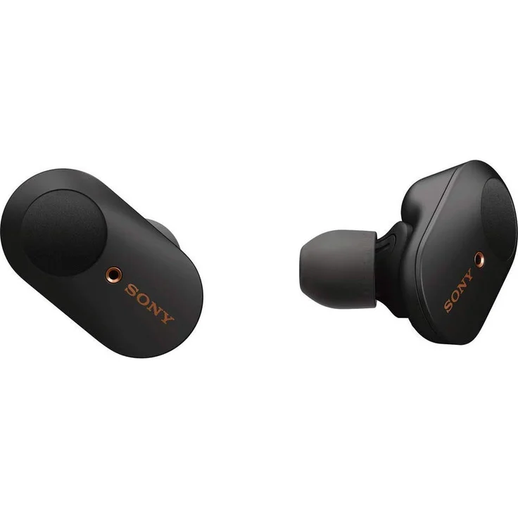 Sony WF-1000XM3 In-Ear Kopfhörer, mit Bluetooth, Mikrofon, Noise Cancelling, schwarz – Bild 1