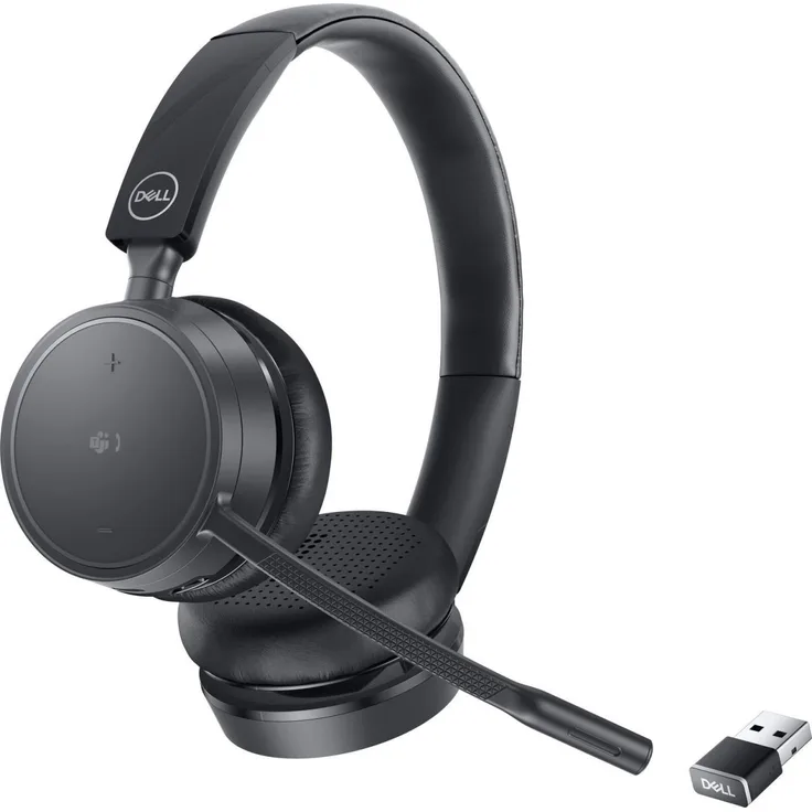 Dell Pro Wireless-Headset WL5022 On-Ear Schwarz