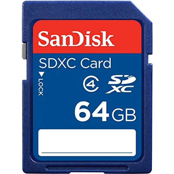 SanDisk SDXC 64GB Class 4 Speicherkarte