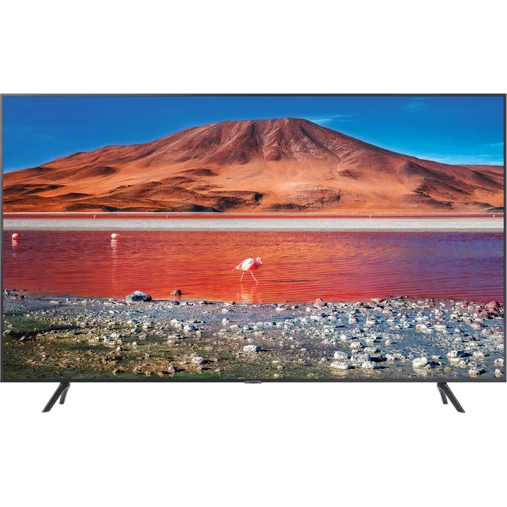 Samsung UE43TU7105K 108 cm (43 Zoll) LED SmartTV (Ultra HD, HDR) HD-Dual-Tuner (Antenne, Kabel) Modelljahr 2020 Energieklasse G (EU-Modell)