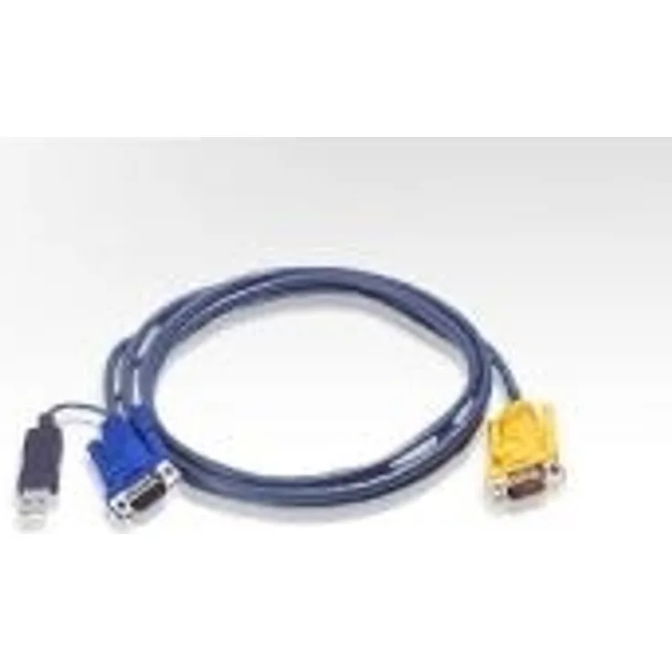ATEN 2L-5206UP - Video- / USB-Kabel - 15-polig SPHD (M) - USB Typ A, 4-polig, HD-15 (M) - 6 m (2L-5206UP)