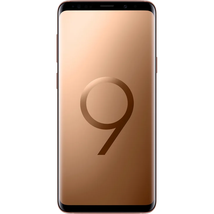 Samsung 775430 G965 Galaxy S9+ Smartphone (15.74 cm (6.2 Zoll), 12 MP Kamera, Android 8.0 (Oreo)), 64 GB Sunrise Gold – Bild 1