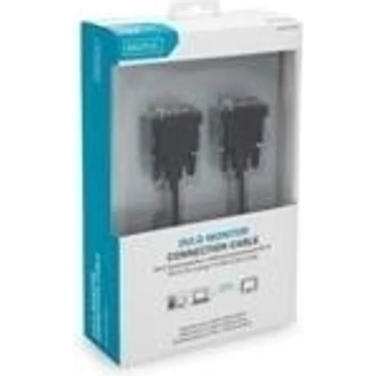 Assmann/Digitus DVI Anschlusskabel (18+1) 2m DVI Anschlusskabel, DVI(18+1) St/St, 2.0m, DVI-D Single Link, UL, sw (DB-320107-020-S)