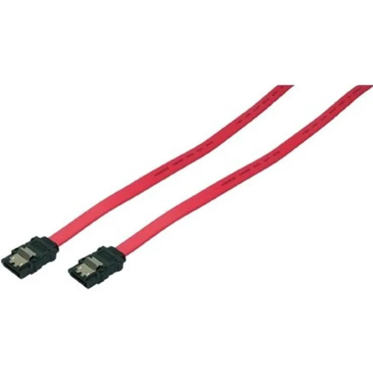 Logilink - SATA-Kabel - 7-poliges SATA (M) - 7-poliges SATA (M) - 90 cm - verriegelt (CS0008)
