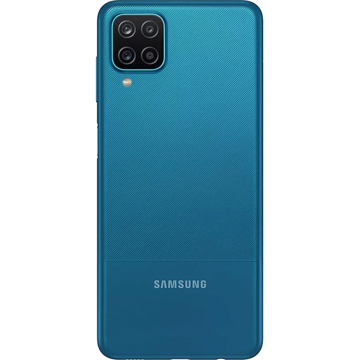 Samsung Galaxy A12 Smartphone 16,51cm (6,5 Zoll) IPS-Display, 64GB interner Speicher, 4GB RAM, Dual-SIM, Android, Blau – Bild 2