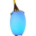 The Joouly LTD 35, Getränkekühler mit LED-Licht und Bluetooth Lautsprecher, Lichteffekt, 2020 Generation, weiß