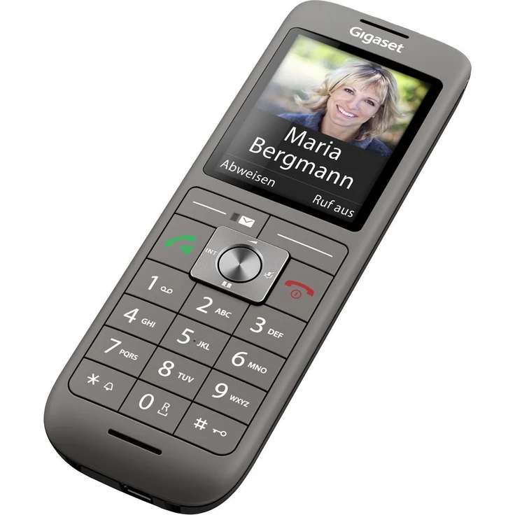 Gigaset CL660HX DECT-Telefon schnurlos für Router, FRITZ!Box, Speedport kompatibel, hochwertiges Design-Telefon, großes Farbdisplay, VoIP-Telefon, anthrazit-metallic – Bild 6