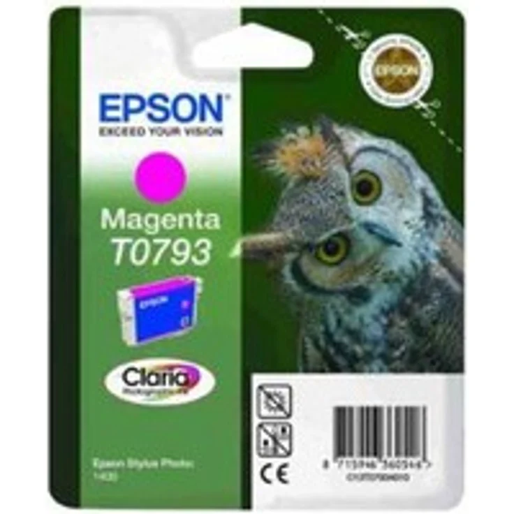 Epson Singlepack Magenta T0793 Claria Photographic Ink (C13T07934010) – Bild 1