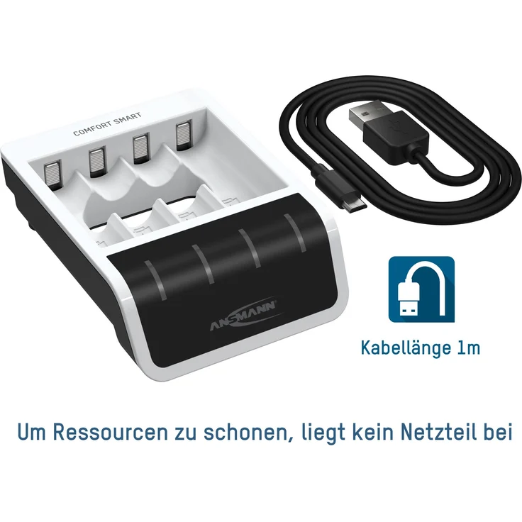 Ansmann Comfort Smart Rundzellen-Ladegerät NiMH Micro (AAA), Mignon (AA) – Bild 17