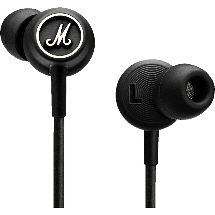 Marshall Coloud The Knock In-Ear Kopfhörer mit Mikrofon, schwarz