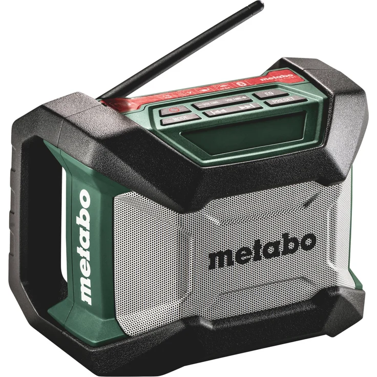 Metabo R 12-18 (600776850), ohne Akku, Baustellenradio, LCD-Display, geeignet für Outdoor, spritzwassergeschützt, grün – Bild 2