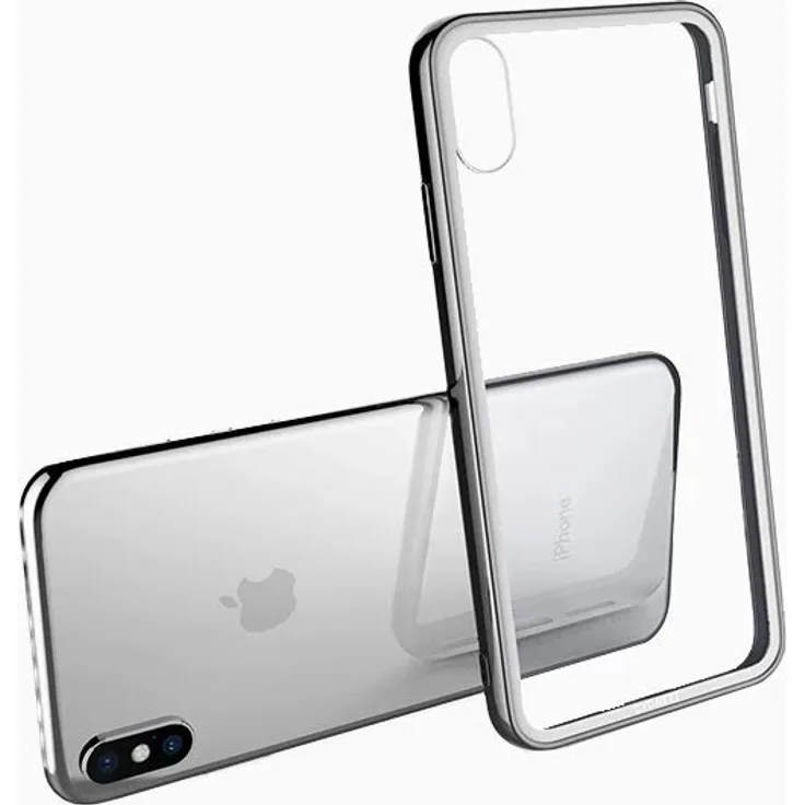 Cygnett Ozone 9H Schutzhülle aus Hartglas mit integriertem Bumper für Apple iPhone XS Max, Weiß