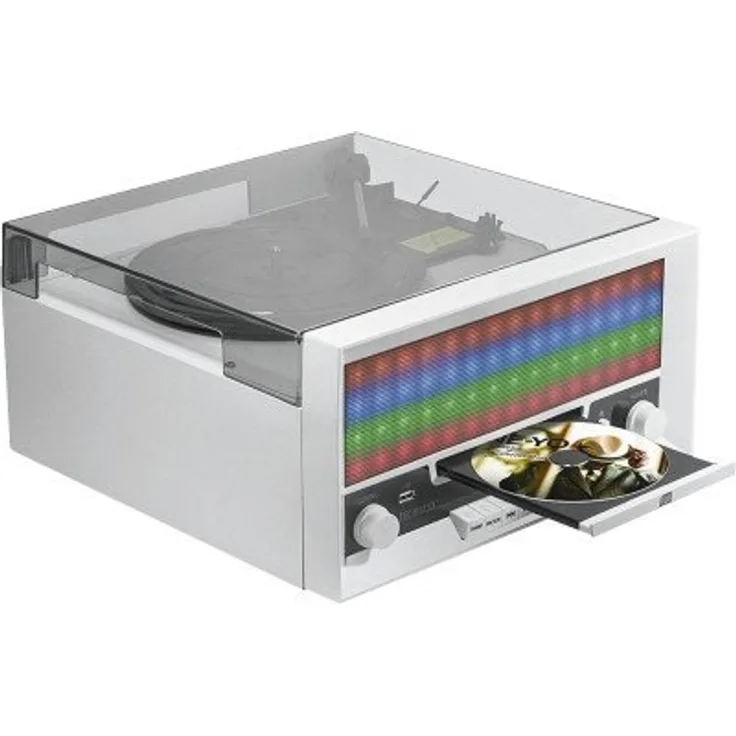 Technaxx 4704 Bluetooth LED CD-Digitalisierer TX-94, Digitalisieren von FM-Radio weiß