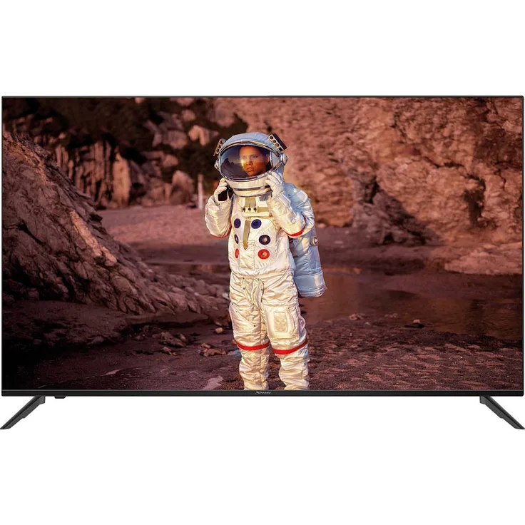 Strong SRT50UC6433 127 cm (50 Zoll) LED Smart TV LED (Ultra HD, HDR) HD-Triple-Tuner (Sat, Antenne, Kabel) Modelljahr 2021 Energieklasse G (DE-Modell)