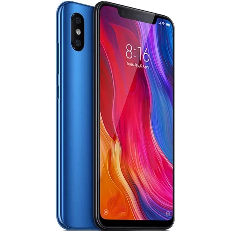 Xiaomi Mi 8 Smartphone 15,8cm (6,2 Zoll) AMOLED-Display, 64GB interner Speicher, 6GB RAM, Dual-SIM, Blue – Bild 6