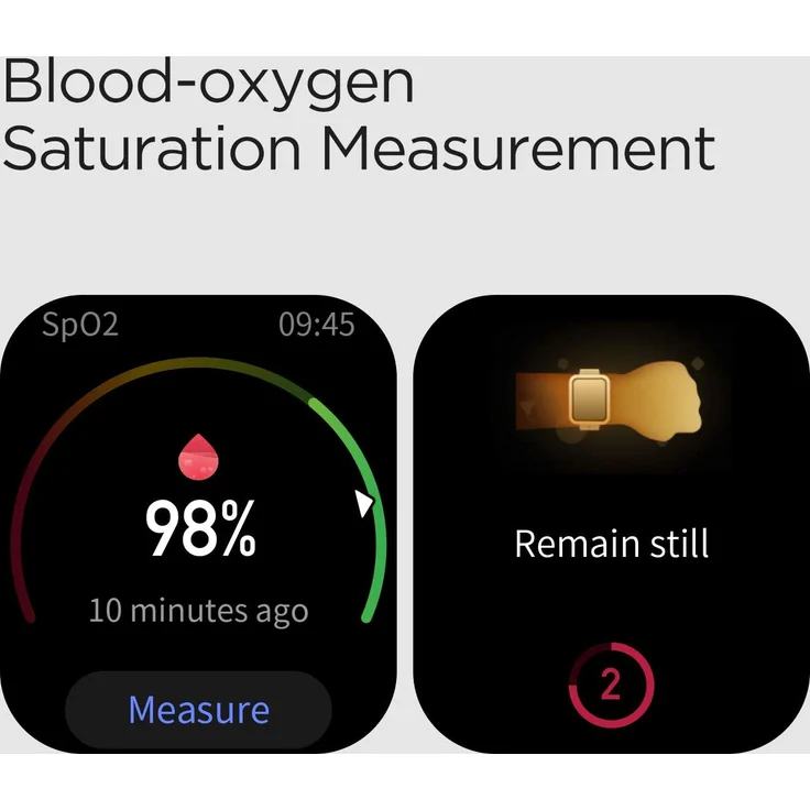 Amazfit GTS 2 Mini Smartwatch Unisex, Einheitsgröße, Silikonarmband, Midnight Black – Bild 7