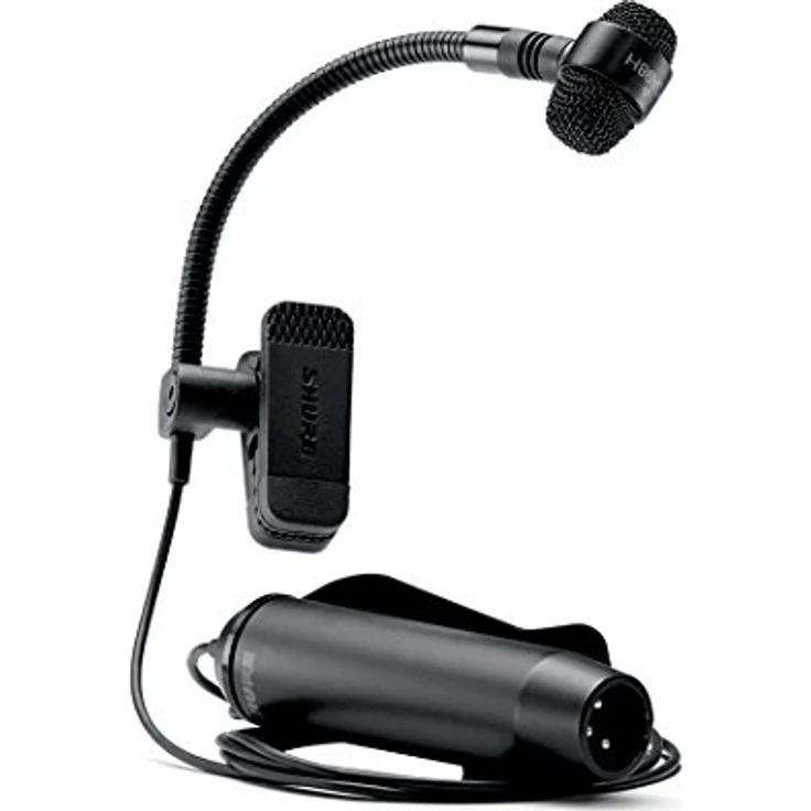 Instrumenten-Kondensatormikrofon Shure PGA98H mit Schwanenhals und Nierencharakteristik, inkl. XLR-Kabel – Bild 1