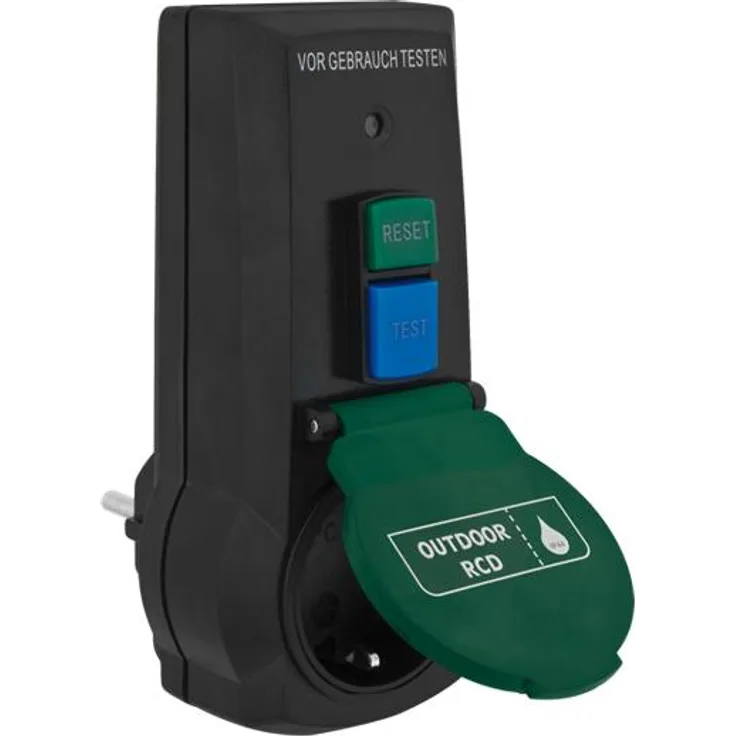 REV FI-Schutzadapter 16A-0,03 IP44 weiß