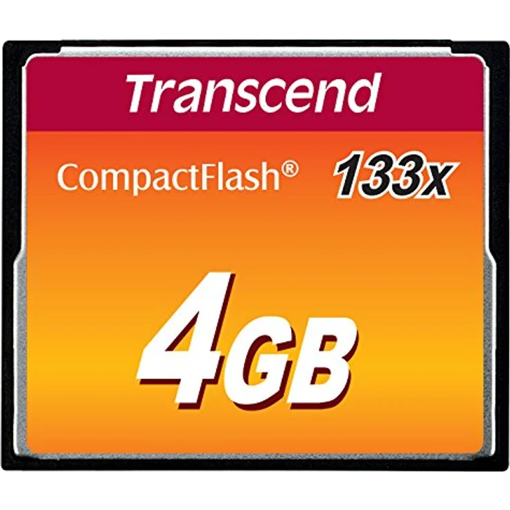 Transcend CFCard 4GB 133x – Bild 1