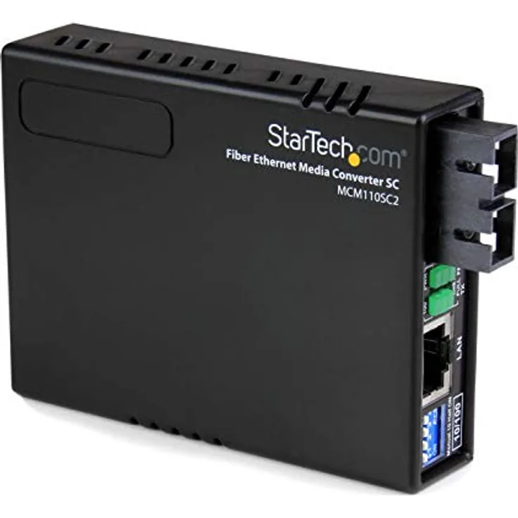 StarTech.com 10-100 Mbit-s Ethernet LWL - Glasfaser Multimode Medienkonverter SC 2km