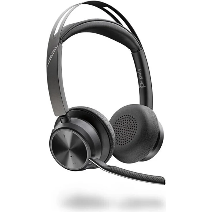 Poly Bluetooth Headset Voyager Focus 2 UC inkl. LS USB-C, Schwarz – Bild 2