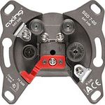 Axing SSD 7-00 4-Port Antennensteckdose Sat Twin-Dose (SAT - SAT - TV - R)